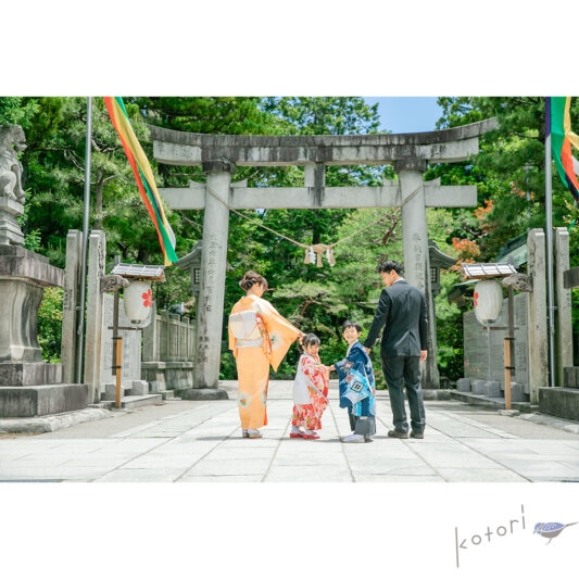 久々の晴れ・・・(七五三撮影)